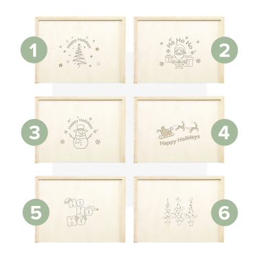 Logo trade promotional gifts image of: Recycled Playing Cards Double X-Mas